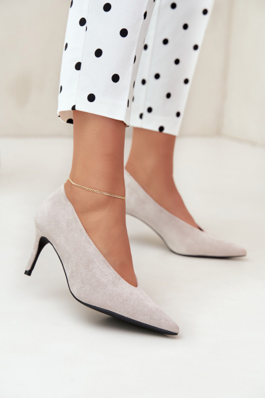 Damen Schuhe aus Wildleder in Grau Brenya