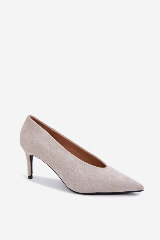 Damen Schuhe aus Wildleder in Grau Brenya