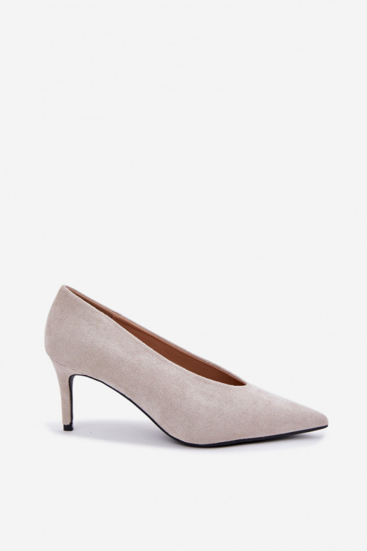 Damen Schuhe aus Wildleder in Grau Brenya