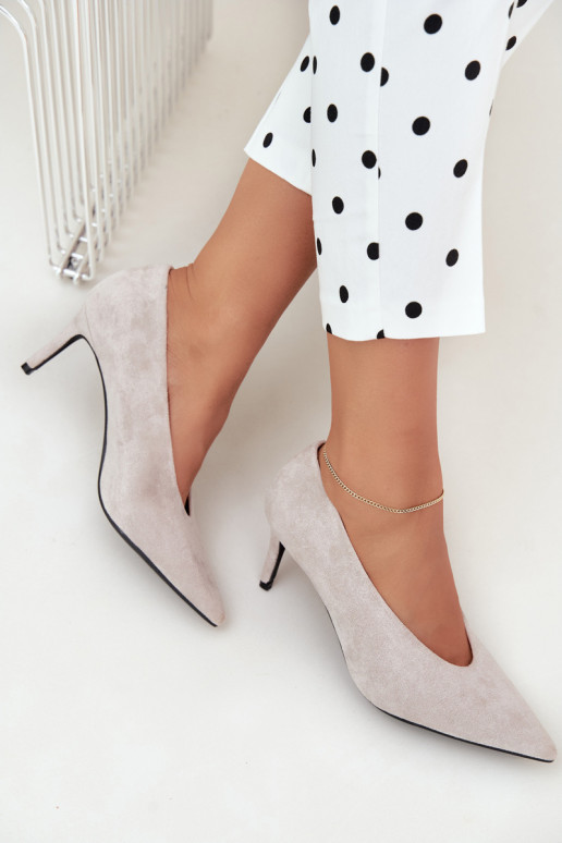 Damen Schuhe aus Wildleder in Grau Brenya