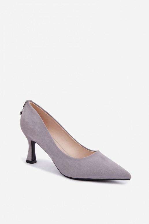 Schuhe mit Absatz Klepsydra Vinceza 62330 in grau