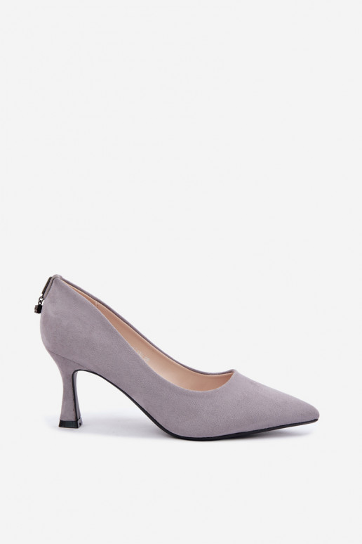 Schuhe mit Absatz Klepsydra Vinceza 62330 in grau