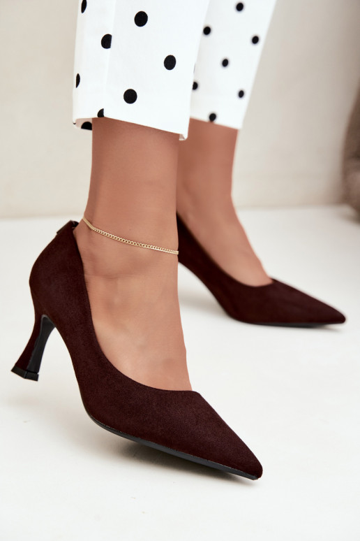 Schuhe mit Absatz Klepsydra Vinceza 62330 in braun