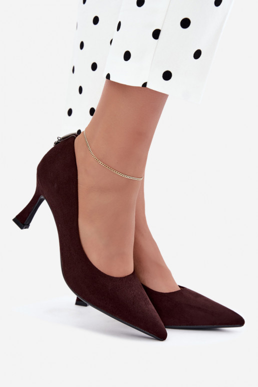 Schuhe mit Absatz Klepsydra Vinceza 62330 in braun