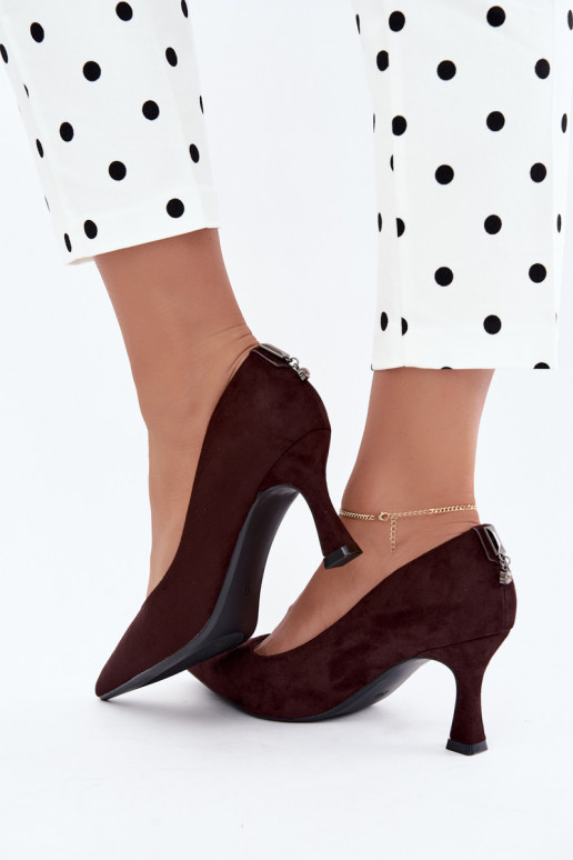 Schuhe mit Absatz Klepsydra Vinceza 62330 in braun