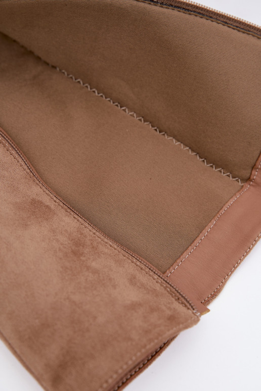 Damen kniehohe Stiefel mit Blockabsatz sandfarben Carlin