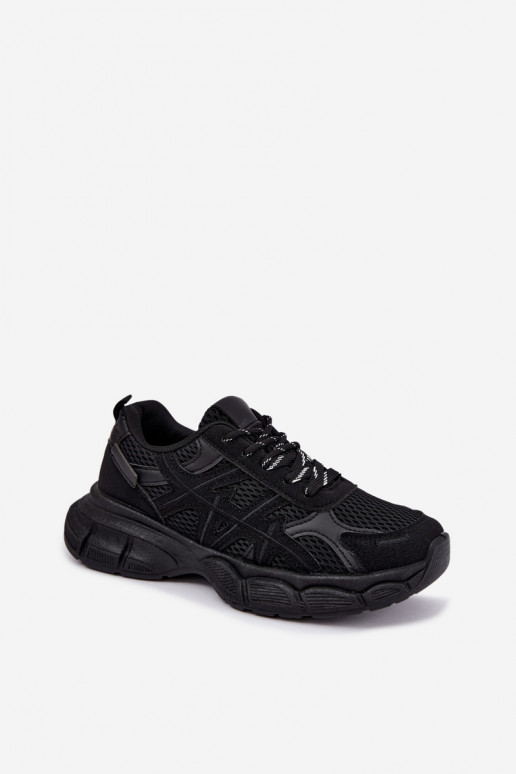 Damen Sportschuhe in schwarzer Farbe Nerla