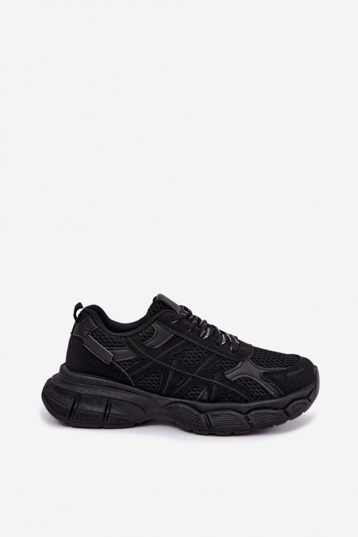 Damen Sportschuhe in schwarzer Farbe Nerla