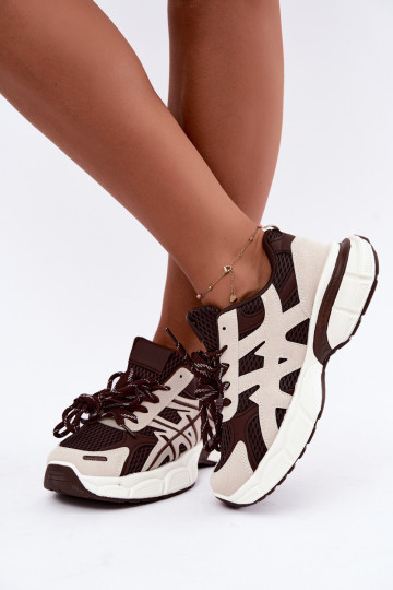 damen Sportschuhe in braun-beige Nerla 2