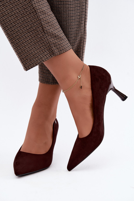 Vinceza 62323 schokoladenfarbene Schuhe