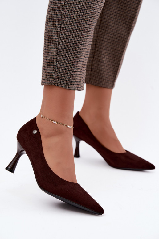 Vinceza 62323 schokoladenfarbene Schuhe