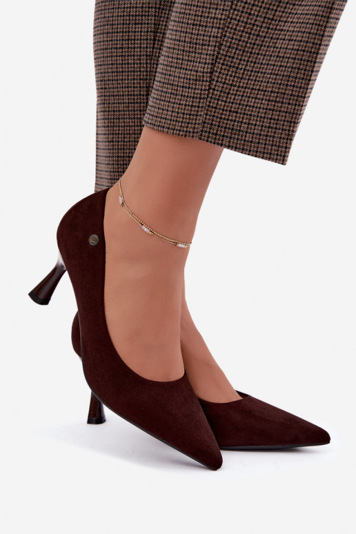 Vinceza 62323 schokoladenfarbene Schuhe