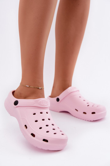 Hausschuhe Verstopfungen Leichte Hausschuhe Feminin pinke Farbe Aderis