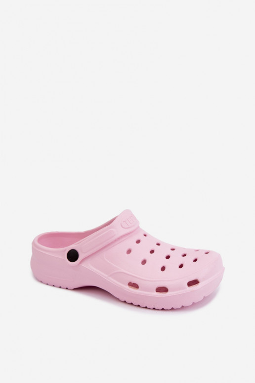 Aderis rosa leichte Clogs