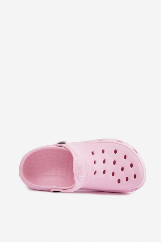 Aderis rosa leichte Clogs