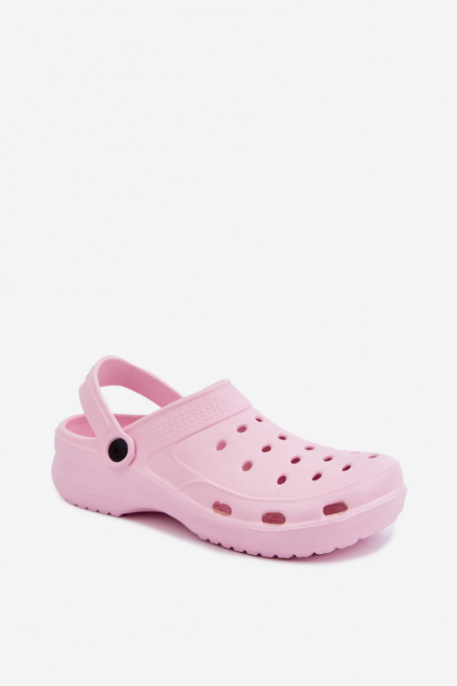 Aderis rosa leichte Clogs