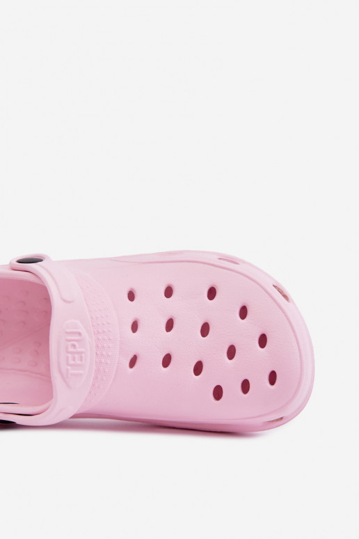 Aderis rosa leichte Clogs