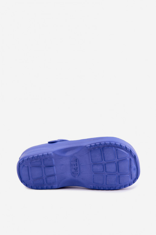 Aderis dunkelblaue leichte Clogs