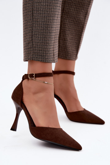 INildlederschuhe mit Riemen CzekoladoZue Ladessa 2