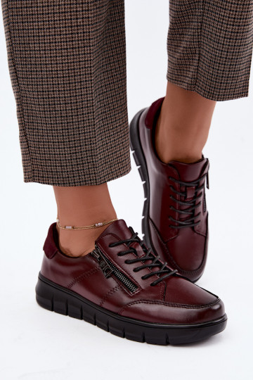 Haut Schuhe Feminin Vinceza 13130 Burgund