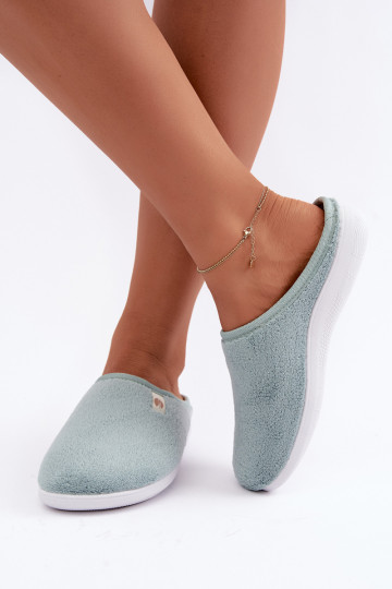 Schuhe hausgemacht Hausschuhe Feminin Inblu EC000102 Mintfarbe