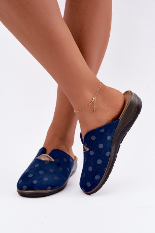Hausschuhe Feminin Inblu OD000014 Dunkelblau