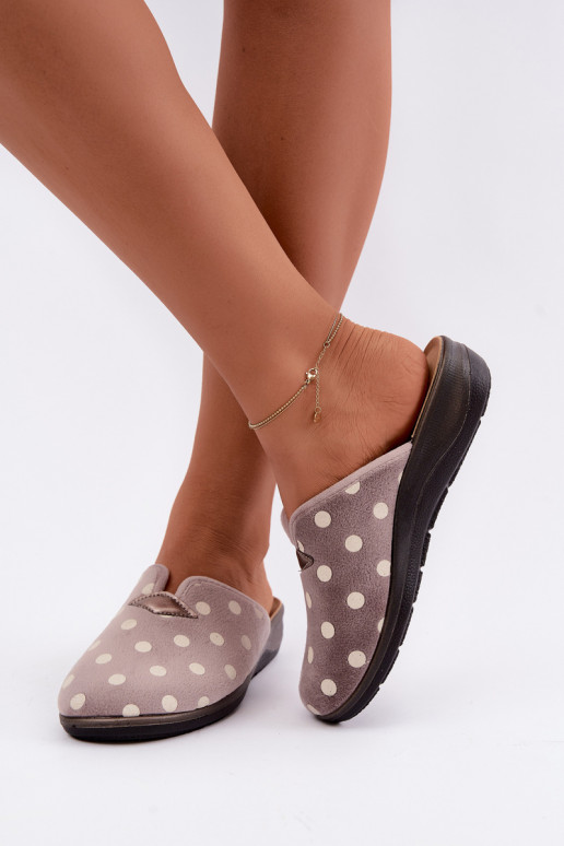 Damen Hausschuhe Inblu OD000014 grau