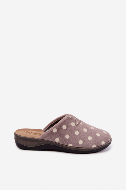 Hausschuhe Feminin Inblu OD000014 graue Farbe