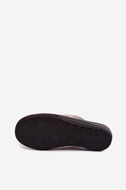 Hausschuhe Feminin Inblu OD000014 graue Farbe