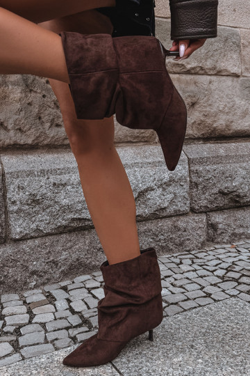 Ein überzeugendes Stilvollll Stiefel Typu Slouchy mit Absätzen CzekoladoZue Loralia 2
