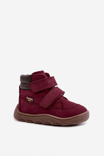 Haut SchuhZuerk Barefoot Kindisch FRODDO G2110150-9 Burgund