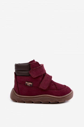 Haut SchuhZuerk Barefoot Kindisch FRODDO G2110150-9 Burgund 2