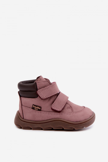 Haut SchuhZuerk Barefoot Kindisch FRODDO G2110150-5 pinke Farbe 2