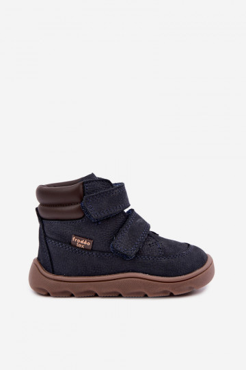 Haut SchuhZuerk Barefoot Kindisch FRODDO G2110150 Dunkelblau 2