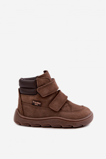 Haut SchuhZuerk Barefoot Kindisch FRODDO G2110150-13 braune Farbe 2
