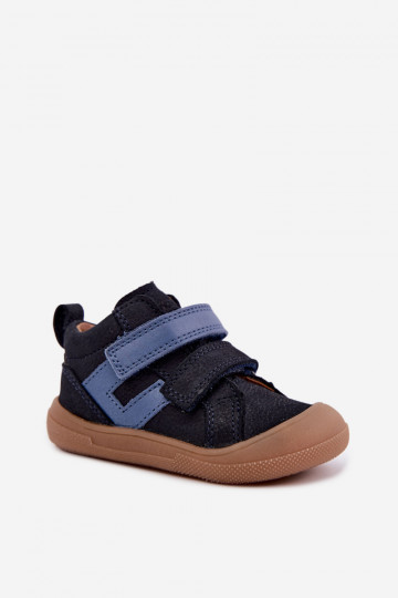 Haut SchuhZuerk Schuhe Barefoot Für Kinder FRODDO G2130380 Dunkelblau