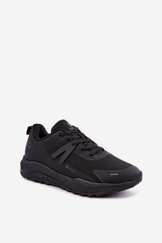 Wasserdichte Herrenschuhe Outdoor in Schwarz Elroy
