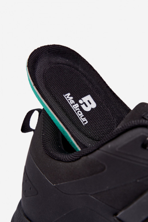Wasserdichte Herrenschuhe Outdoor in Schwarz Elroy