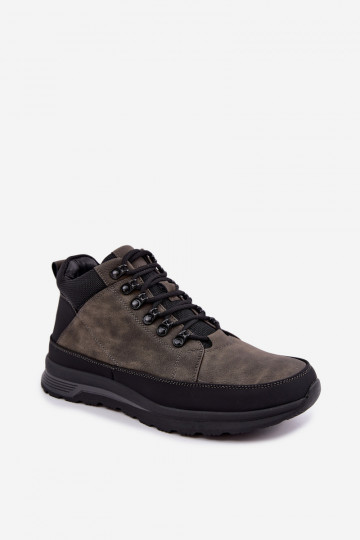 Isolierte Wanderschuhe für Männer in Grau Nivelle