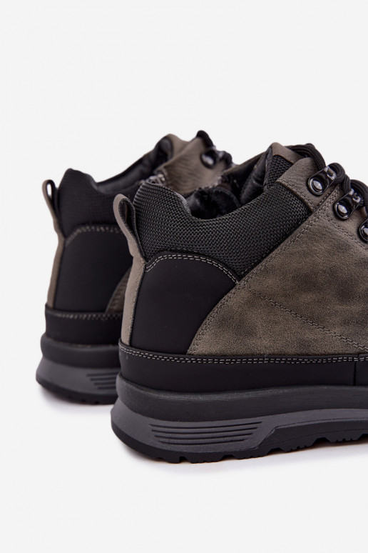Isolierte Wanderschuhe für Männer in Grau Nivelle