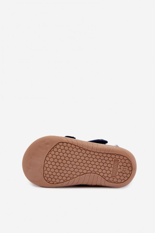 Kinderschuhe Barefoot Milami in Dunkelblau Lumi