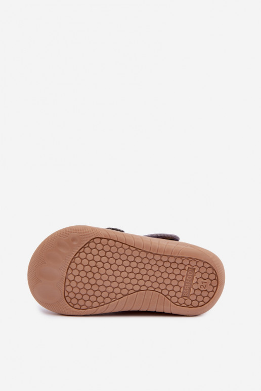 Kinderschuhe Barefoot Milami in Grau Lumi