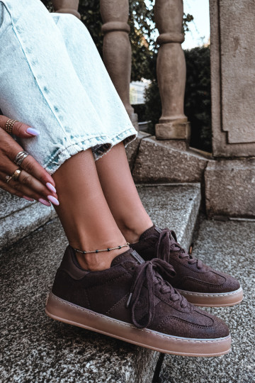Damen Sneaker Big Star schokoladenfarben 2