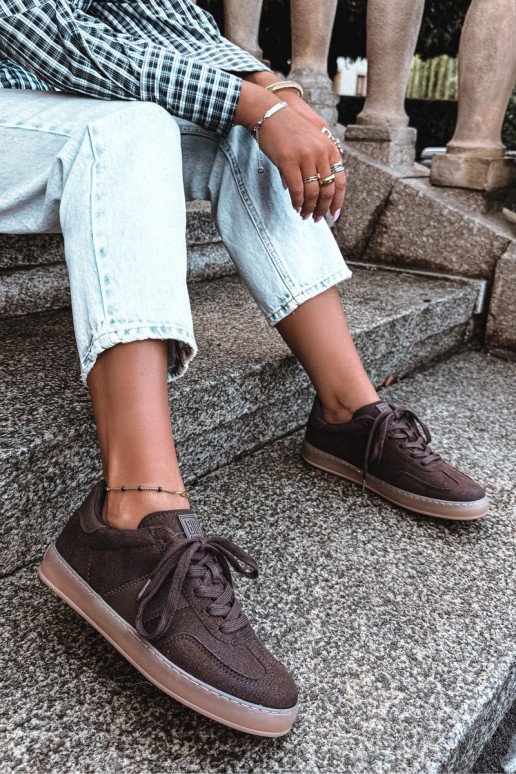 Damen Sneaker Big Star schokoladenfarben
