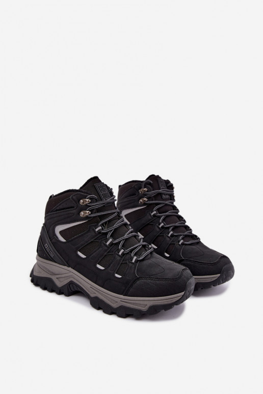 isolierte Wanderschuhe für Herren Big Star UU174317 in schwarzer Farbe