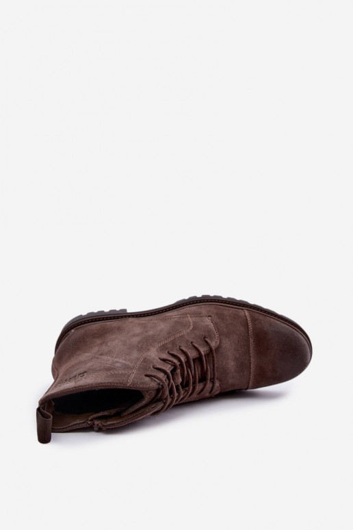 Wildlederschuhe für Herren Big Star UU174220 in Braun