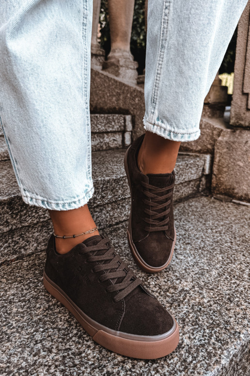 Damen Sneaker Big Star UU274243 schokoladenfarbe