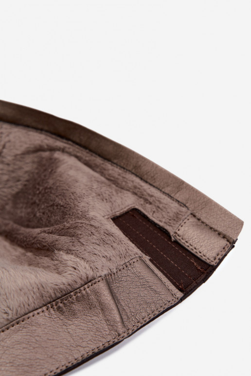 Warmes Langschaftstiefel mit Absatz schokolade Alessa