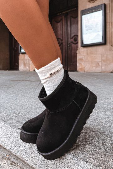 Schneestiefel mit Plattform Big Star UU274222 in Schwarz 2