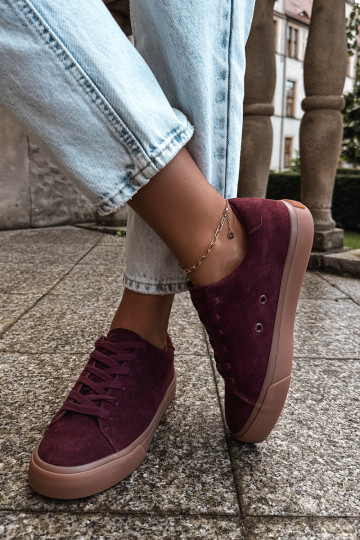 Damen-Sneaker Big Star UU274242 in Bordeaux 2